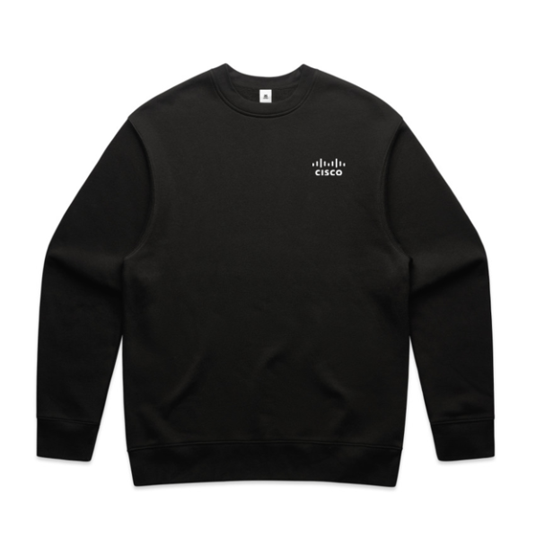  Core Relax Crew - Black (Unisex)