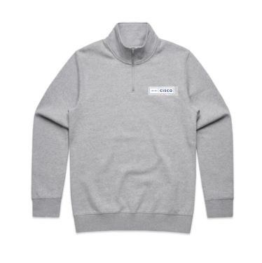 Grey Marble Half Zip (Men's)